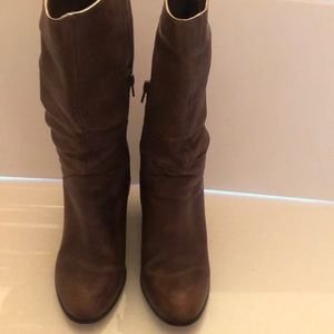 Carlos by Carlos Santana brown mid calf boots